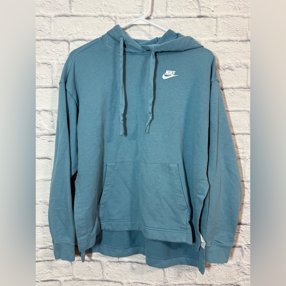 Nike Teal Pullover Hoodie, Medium
